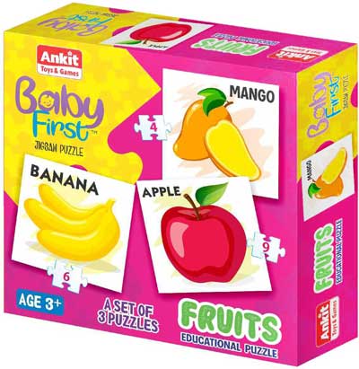 BABY FIRST JIGSAW PUZZLE FRUITS